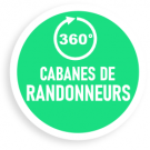 Visite virtuelle Cabanes de randonneurs